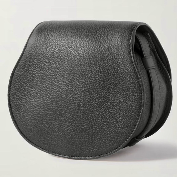 Chloe Marcie mini textured-leather shoulder bag - Picture 4 of 10